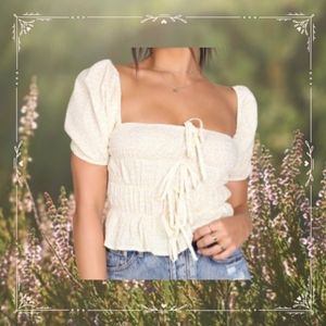 Hope Floral Top and Mask (Size S)